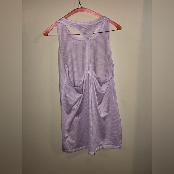 Athleta Sheer Racer Back Athletic Tank Top Size M Work out Dance Movement - Picture 3 of 9